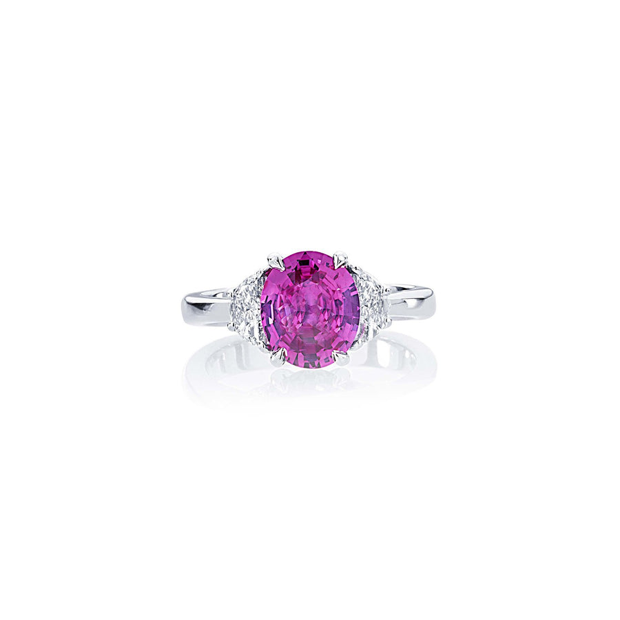 JB Star Sapphire and Diamond Ring -