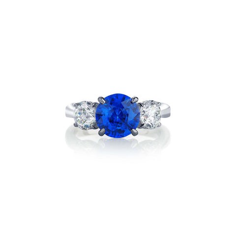 JB Star Sapphire and Diamond Ring -