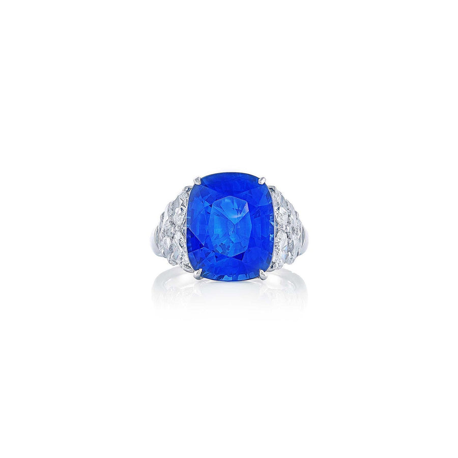 JB Star Sapphire and Diamond Ring -