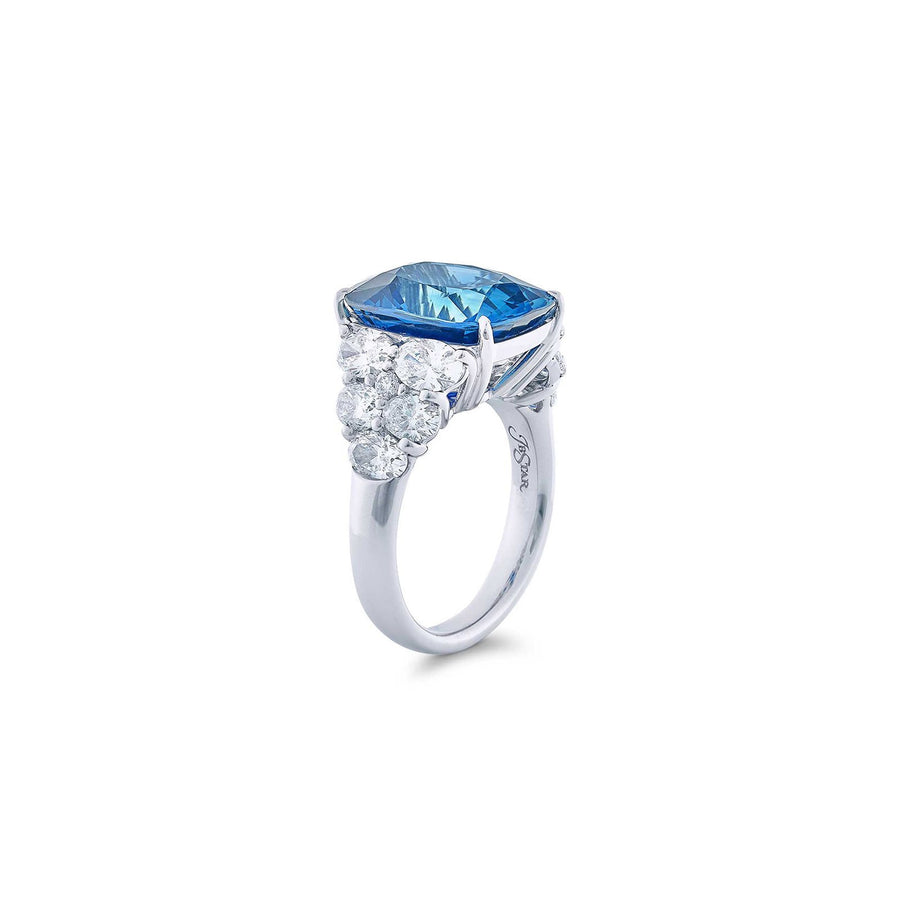 JB Star Sapphire and Diamond Ring -