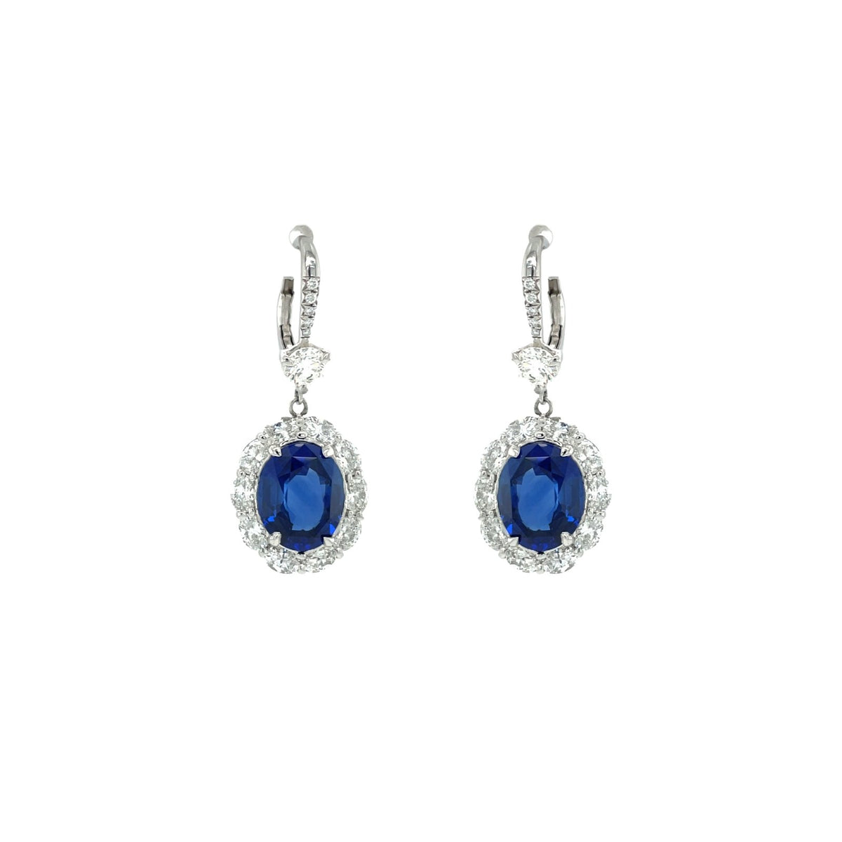 JB Star Sapphire Diamond Earrings - ESD-0779/82980