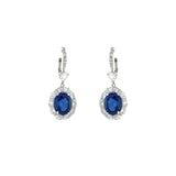 JB Star Sapphire Diamond Earrings-JB Star Sapphire Diamond Earrings - ESD-0779/82980