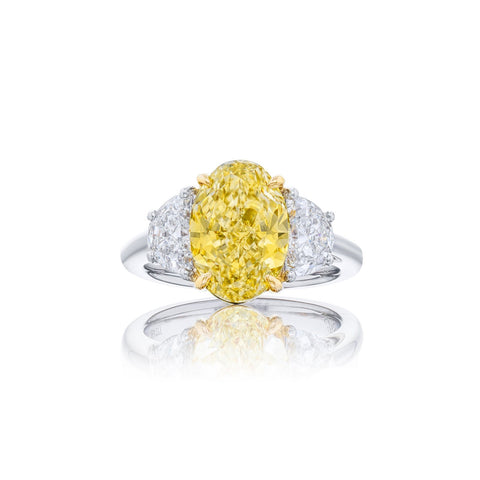 JB Star Yellow Diamond Ring-JB Star Yellow Diamond Ring - 5669-020