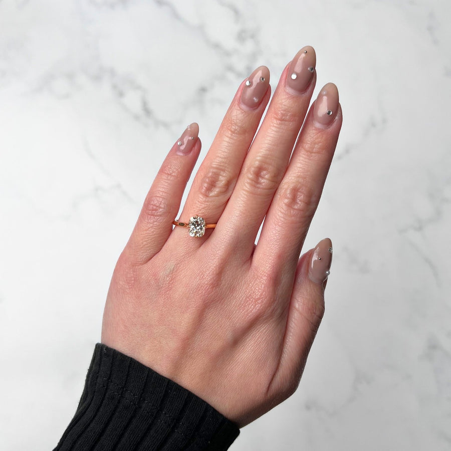 Kwiat Compass Set Kwiat Cushion Engagement Ring - F-30272C-0-DIA-18KP