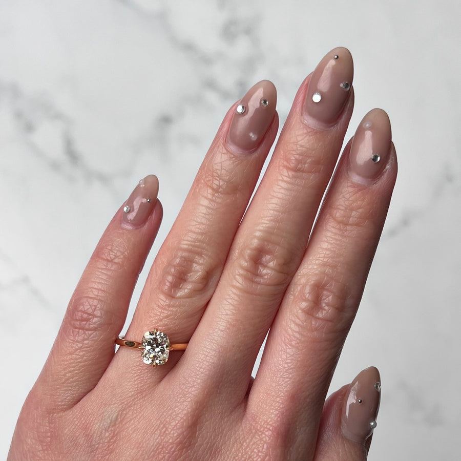 Kwiat Compass Set Kwiat Cushion Engagement Ring - F-30272C-0-DIA-18KP