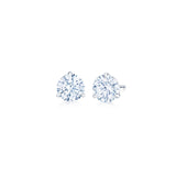 Kwiat Diamond Stud Earrings - 1.4CT-Kwiat Diamond Stud Earrings - 1.4CT - E-18156-140-HISI-PLAT