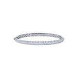 Kwiat Moonlight Medium Bangle with Pavé Diamonds-Kwiat Moonlight Medium Bangle with Pavé Diamonds - B-15697W-0-DIA-18KW