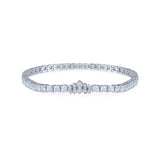 Kwiat Riviera Signature Tiara Line Bracelet-Kwiat Riviera Signature Tiara Line Bracelet - B-15696-7-DIA-PLAT