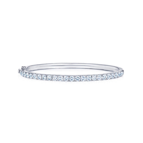 Kwiat Stackable Bangle-Kwiat Stackable Bangle - B-19503W-0-DIA-18KW