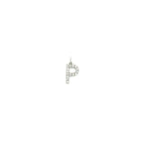 Letter "P" Diamond Pendant -