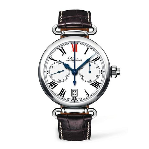 Longines Col-Wheel Single Push-Piece Chronograph-Longines Col-Wheel Single Push-Piece Chronograph -