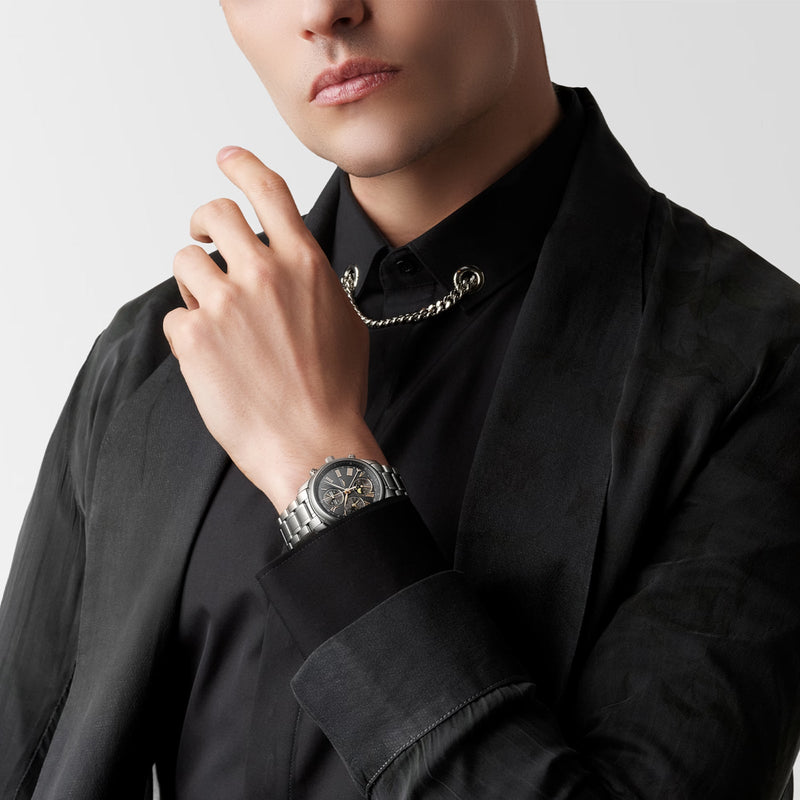 Longines Master Collection Chrono Moonphase 40mm-Longines Master Collection - L2.673.4.61.6