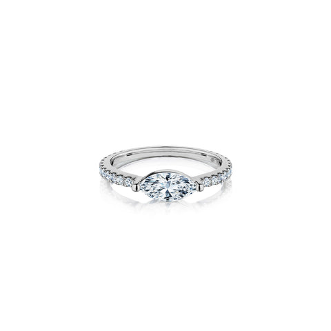 Marquise Cut Diamond Ring - 46321