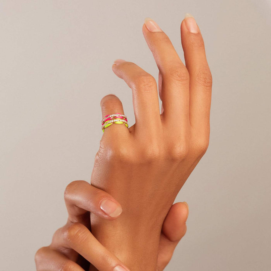 Melissa Kaye Ada Pinky Ring -