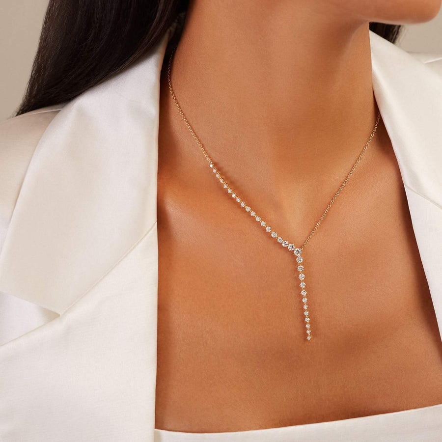 Melissa Kaye Aria Cascade Necklace -