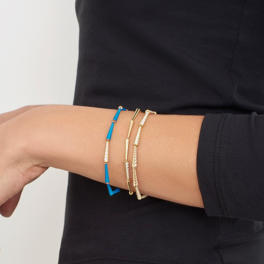 Melissa Kaye Lola Linked Bracelet -