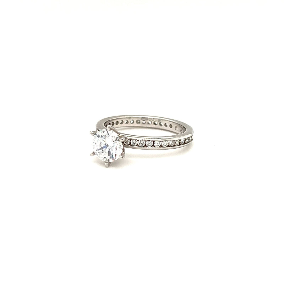 Memoire Channel-set Diamond Mounting Ring - DMMEM01045