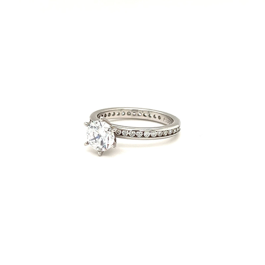 Memoire Channel-set Diamond Mounting Ring - DMMEM01045