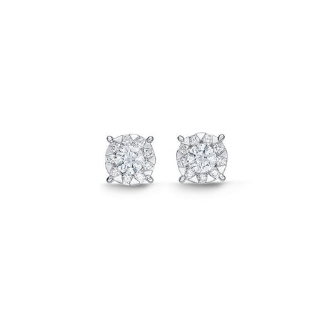 Memoire Diamond Bouquet Earrings-Memoire Diamond Bouquet Earrings -