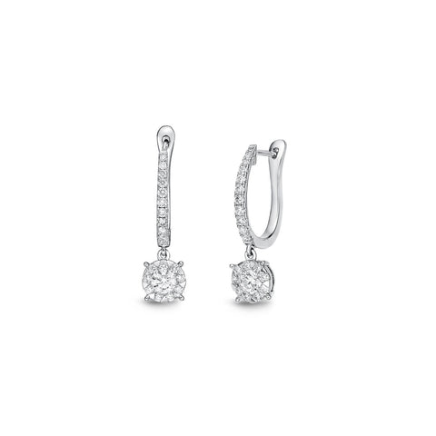 Memoire Diamond Bouquet Earrings-Memoire Diamond Bouquet Earrings -