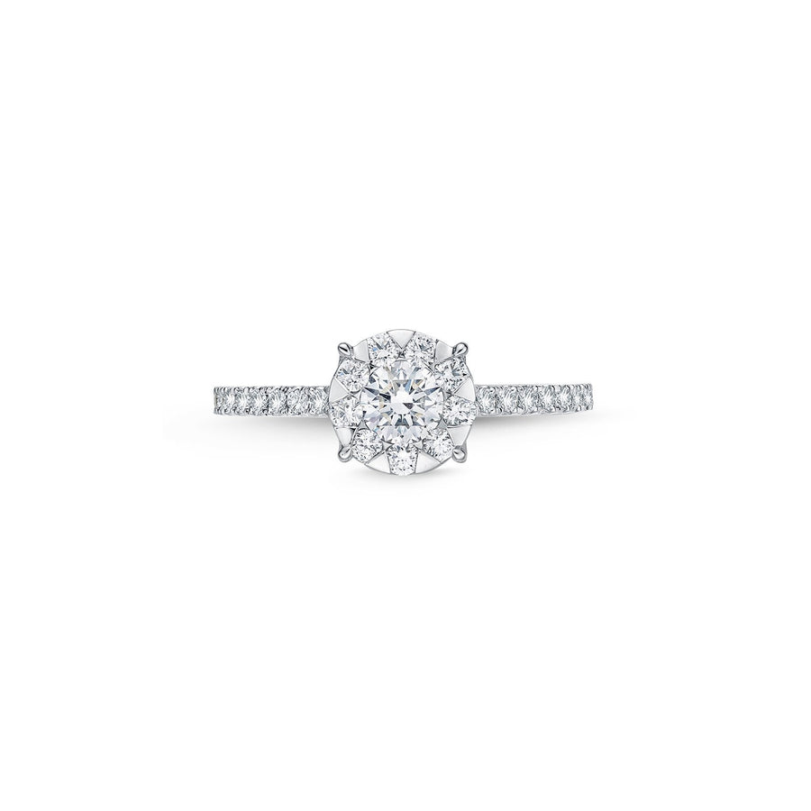 Memoire Diamond Bouquet Engagement Ring -