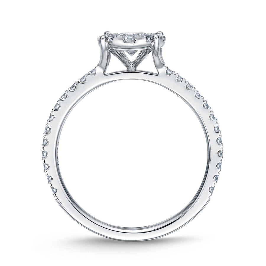 Memoire Diamond Bouquet Engagement Ring -