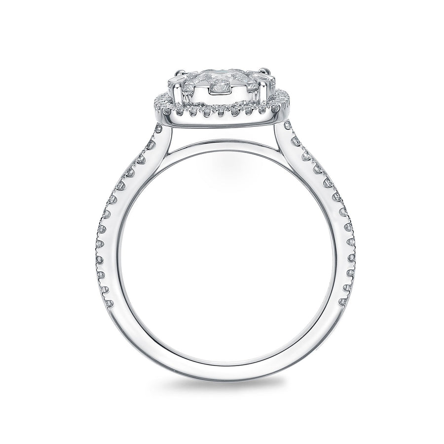 Memoire Diamond Bouquet Engagement Ring -