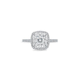 Memoire Diamond Bouquet Engagement Ring-Memoire Diamond Bouquet Engagement Ring -