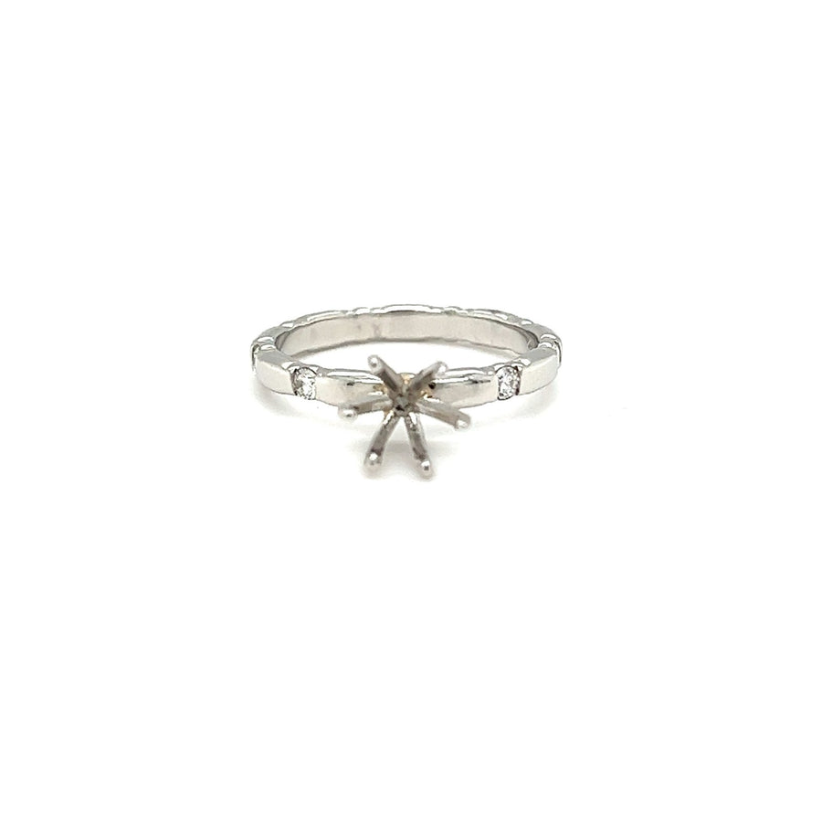 Memoire Diamond Mounting Ring - DMMEM00166