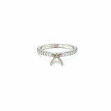 Memoire Diamond Mounting Ring-Memoire Diamond Mounting Ring - DMMEM00679