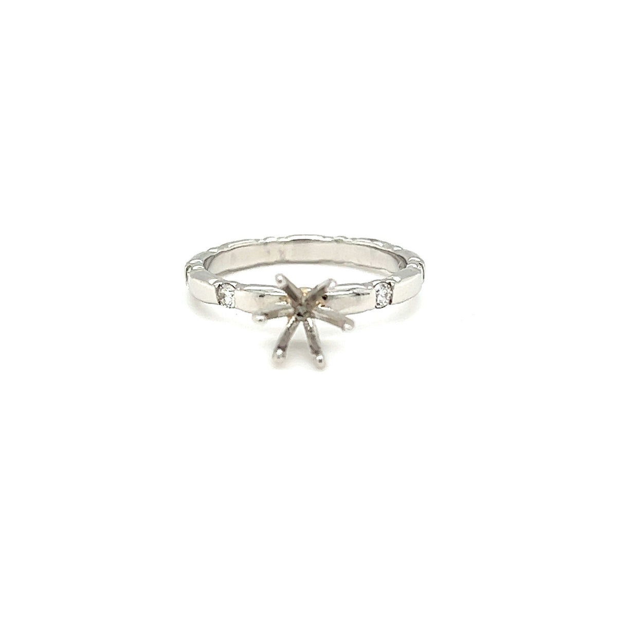 Memoire Diamond Mounting Ring - DMMEM01376