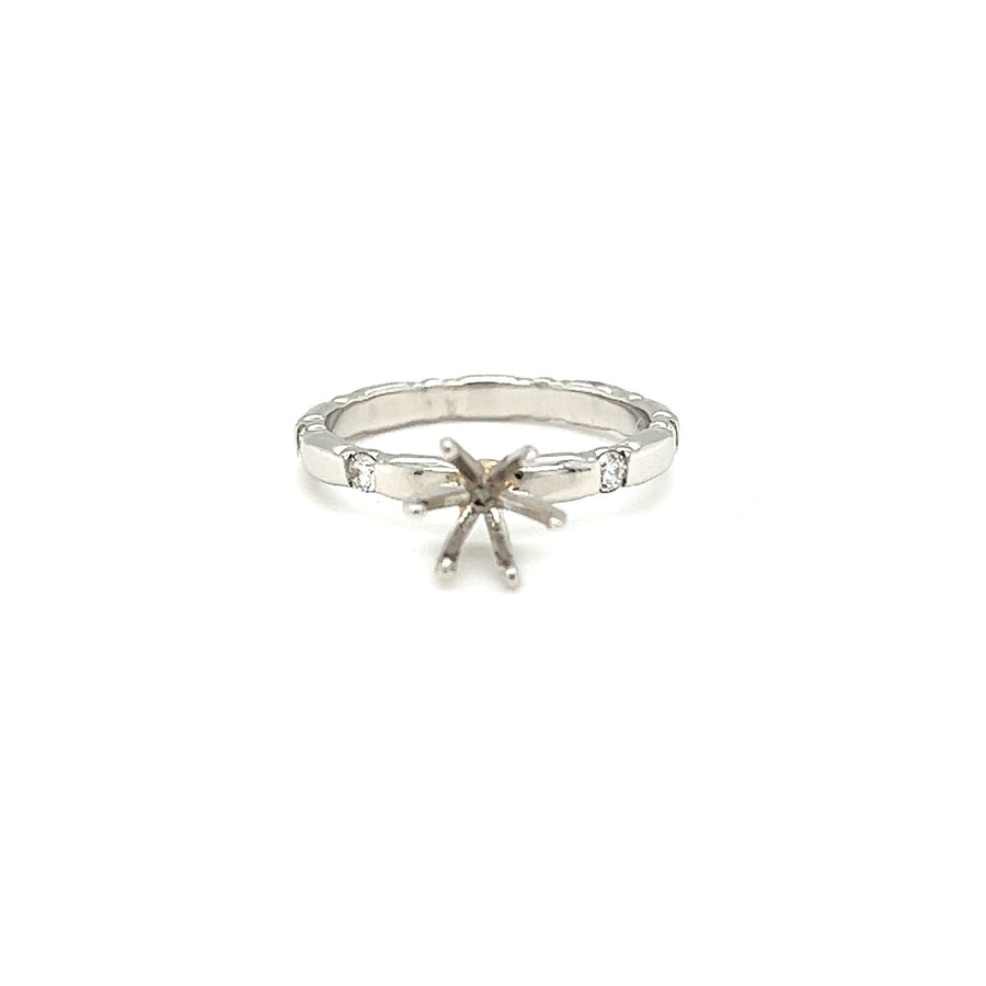 Memoire Diamond Mounting Ring - DMMEM01376