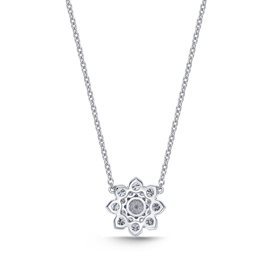 Memoire Lotus Diamond Necklace -