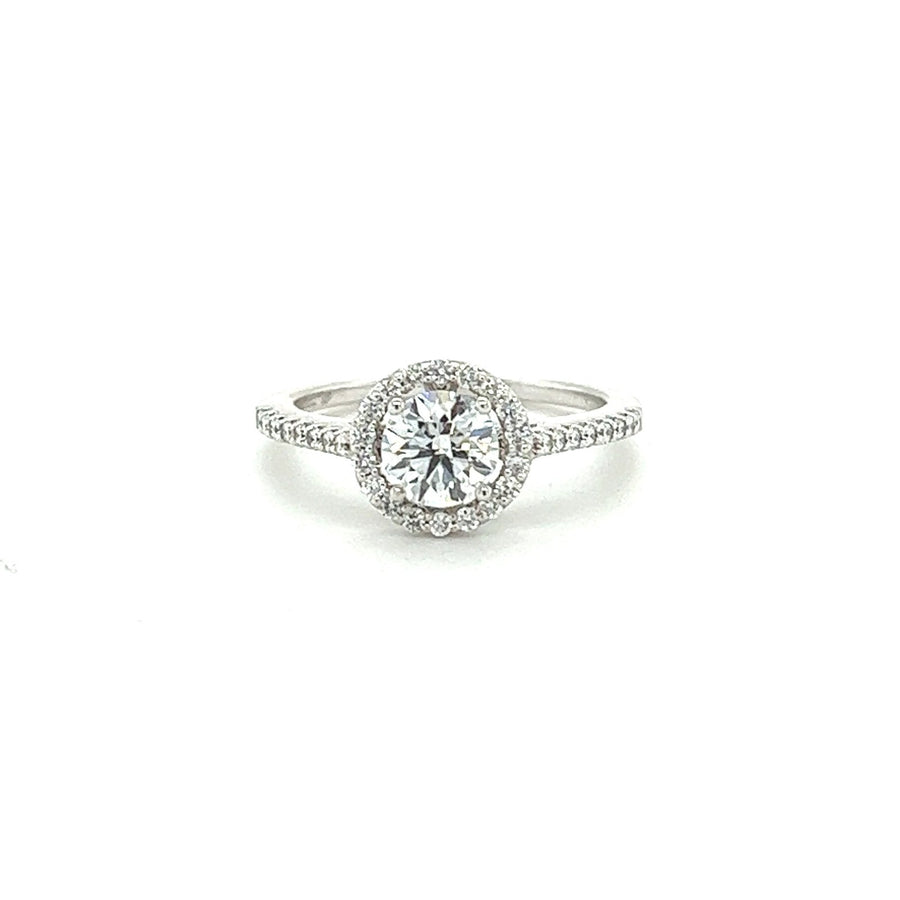 Memoire Round-cut Engagement Ring - MTK15ER-0100MPL