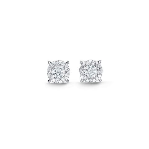 Memoire x Forevermark Diamond Bouquet Earrings -