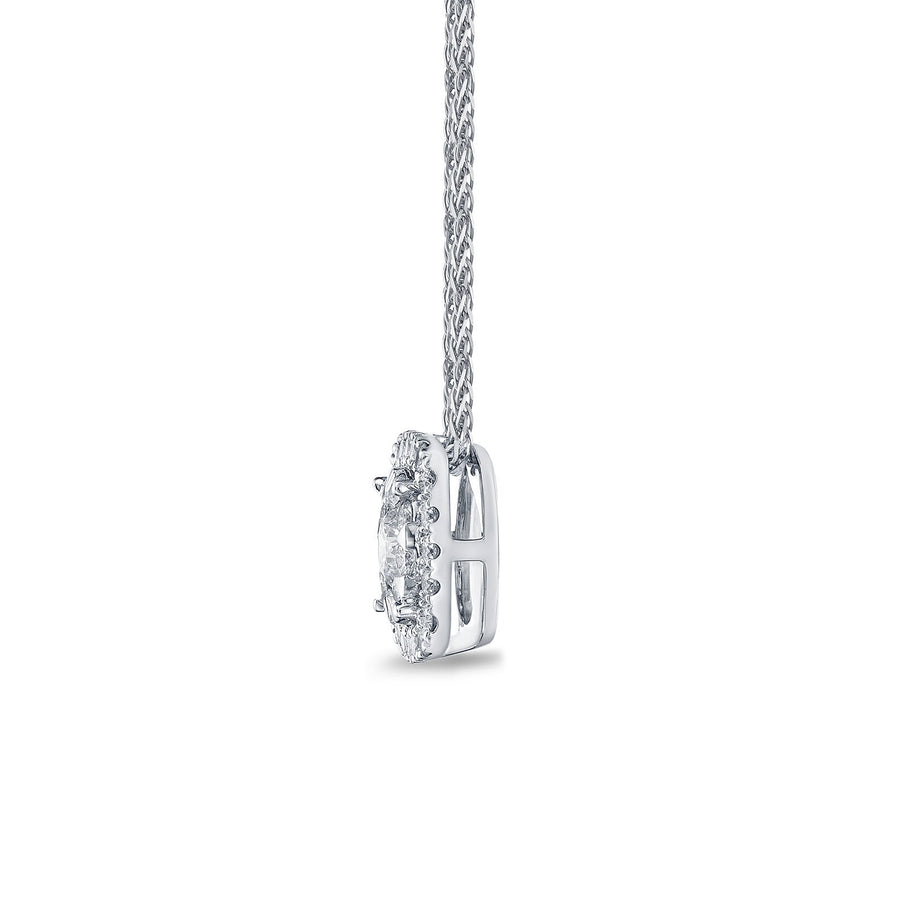 Memoire x Forevermark Diamond Bouquet Necklace -