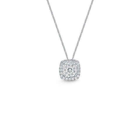 Memoire x De Beers Forevermark Diamond Bouquet Necklace-Memoire x Forevermark Diamond Bouquet Necklace -