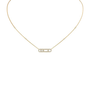 Messika Baby Move Pavé Necklace-Messika Baby Move Pavé Necklace -