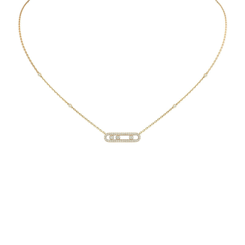 Messika Baby Move Pavé Necklace-Messika Baby Move Pavé Necklace -
