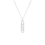 Messika Move 10th PM Necklace-Messika Collier Move 10Th Pm - 10032-WG