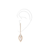 Messika Colour Play Diamond Earring-Messika Colour Play Diamond Earring - 12163-PG