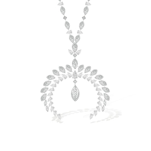 Messika Desert Bloom Wild Moon Necklace-Messika Desert Bloom Wild Moon Necklace -