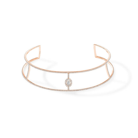 Messika Glam'Azone Pavé Diamond Choker-Messika Glam'Azone Pavé Diamond Choker - 05746-PG-M