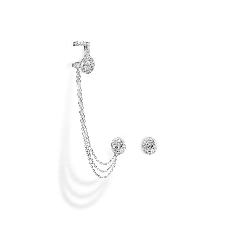 Messika Glam'Azone Rock Earrings-Messika Glam'Azone Rock Earrings -