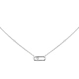 Messika Gold Move Uno Necklace-Messika Gold Move Uno - 10053-WG