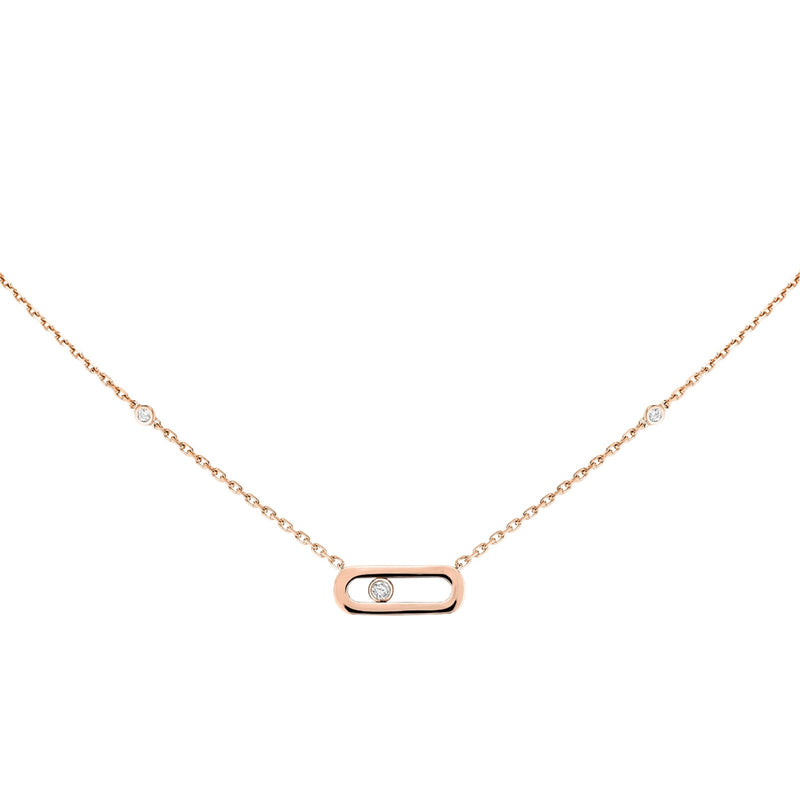 Messika Move Uno Necklace-Messika Gold Move Uno Necklace - 10053-PG