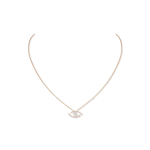 Messika Lucky Eye Diamond Necklace-Messika Lucky Eye Diamond Necklace -