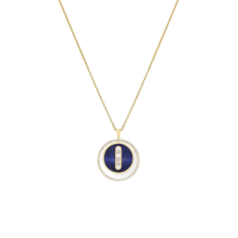 Messika Lucky Move MM Lapis Lazuli Necklace-Messika Lucky Move MM Lapis Lazuli Necklace - 10839