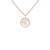 Messika White Mother-of-Pearl Lucky Move PM Necklace-Messika Lucky Move Mother-of-pearl Necklace -