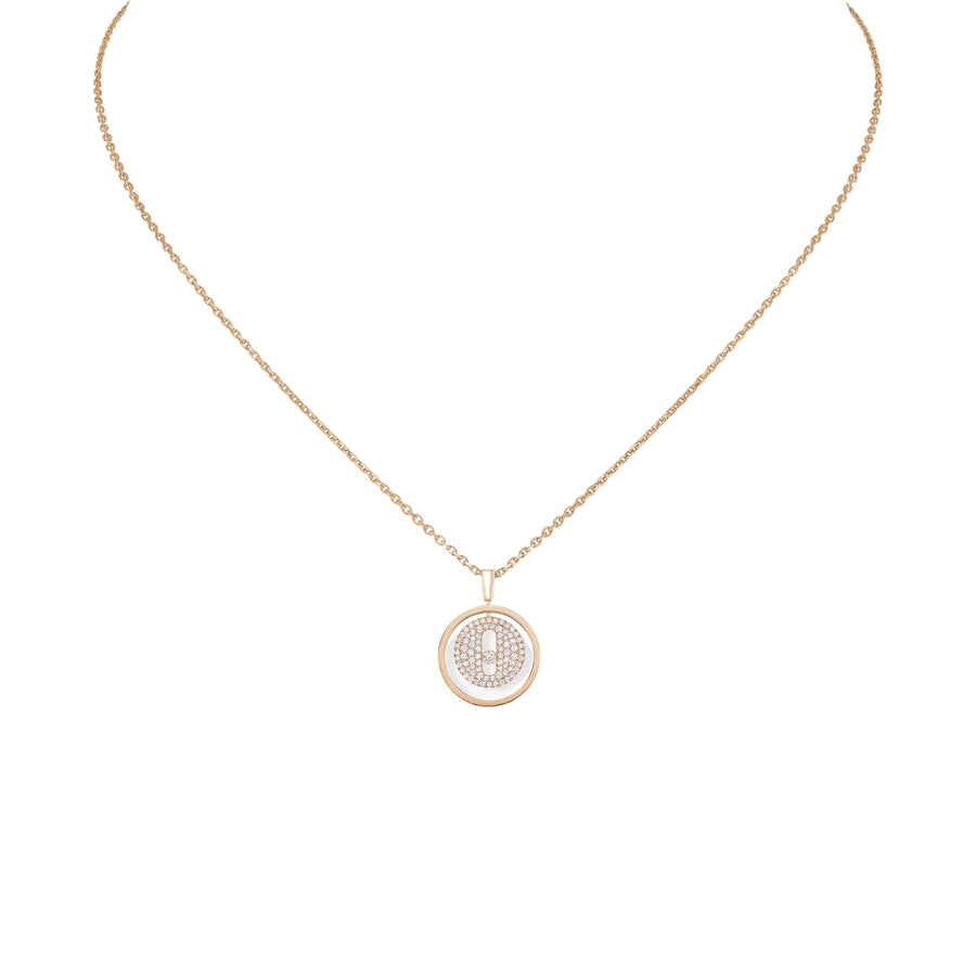 Messika Lucky Move PM Pavé Necklace - 07397-PG